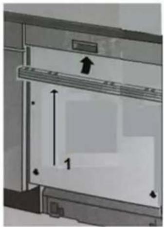 PKM DW97FI - Anbringen der oberen Distanzleiste - 1