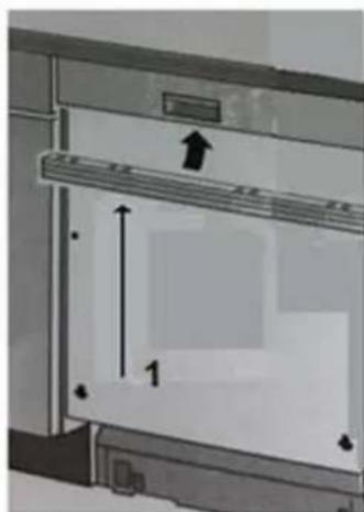 PKM DW97FI - Fixing of the top spacer - 1