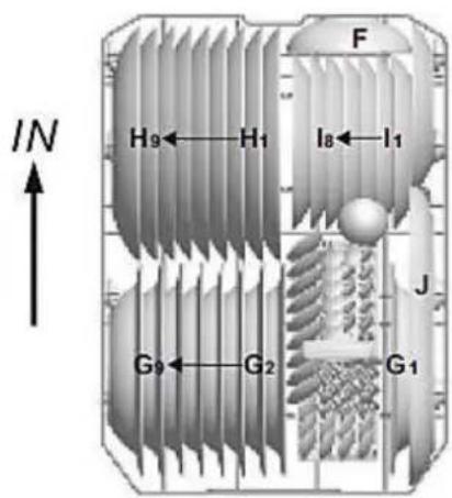 PKM DW97FI - Unterer Geschirttkorb - 1