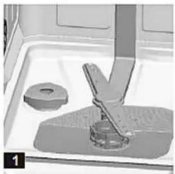 PKM DW97FI - Wasserenthärter befüllen - 1