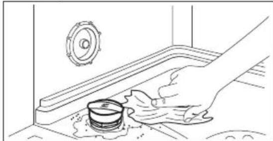 JUNO JGVN60415 - Come riempire il contentitore del sale - 2