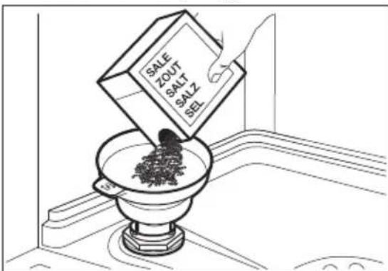 Leonard LV1526 - So füllen Sie den Salzbehälter - 1