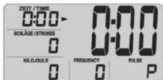 KETTLER Coach LS - Display before starting exercising - 4