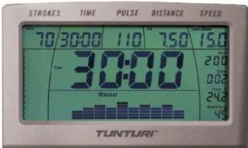 TUNTURI Classic Row 3.0 - CONTADOR - 1