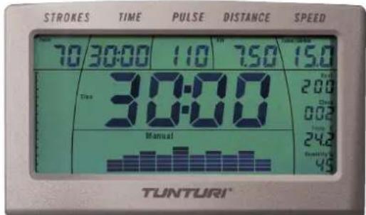 TUNTURI Classic Row 3.0 - MONITOR - 1