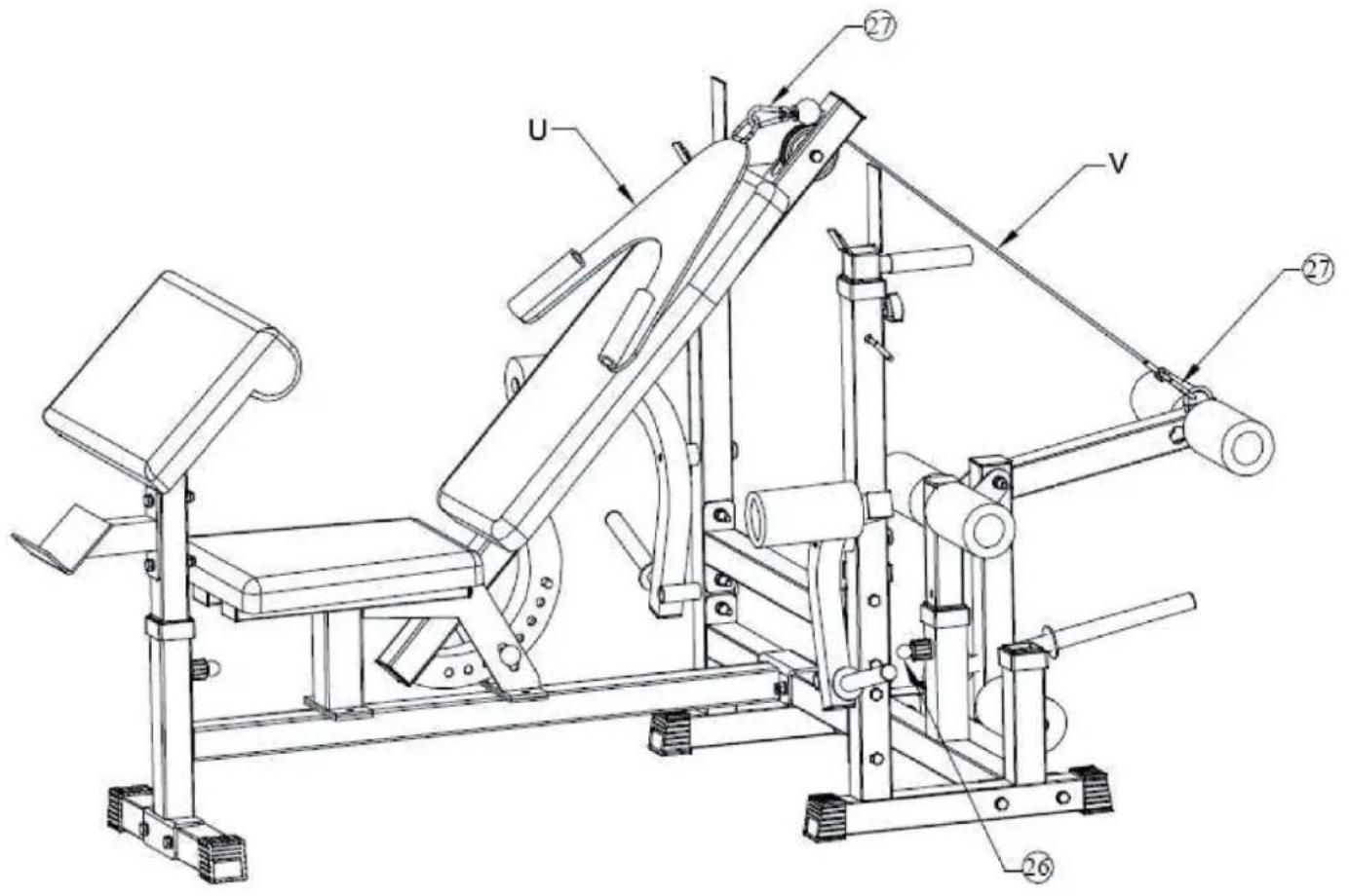 Klarfit Kraftstation 10006741 - Assembly - Step 7 - 1
