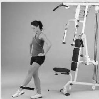KETTLER Kinetic F3 - F 4. Flexion de la hanche au câble de traction - 1