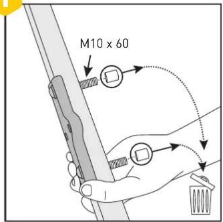 Saris Freedom - INSTALL RACK / INSTALAR PORTABICICLETAS / INSTALLATION DU PORTE-VÉLOS - 1