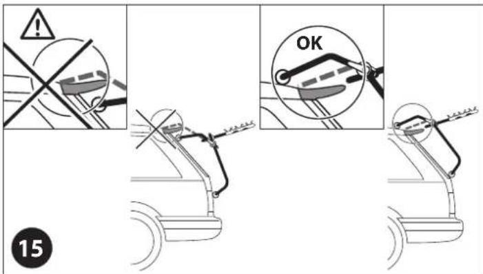 Peruzzo Venezia - FIXATION DU PORTE VELO - 1