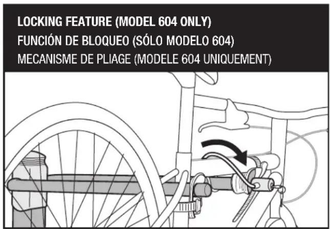 Saris Bike Porter Hitch - POUR LES MECANISMES D'ARRIMAGE 1 14 UTILISEZ L'EMPIECEMENT DU MECANISME d'ARRIMAGE - 7