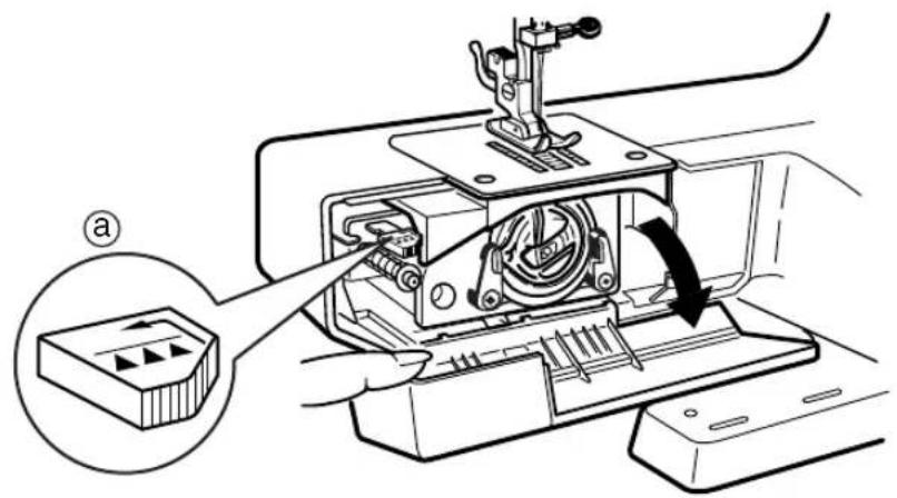 TOYOTA FSM325 (Dfl) - Levier d'escamotage de la griffe d'entrainement (fig. C) - 1