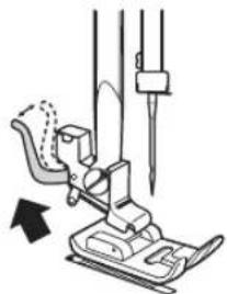 TOYOTA ESM224 (Dfl) - Utilisation du pied pour le passepoiI - 1