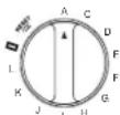 JANOME 2049 - PRACTICAL STITCH CHART TABLEAU SYNOPTIQUEFERencia DE PUNTADA - 1