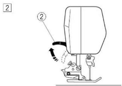 JANOME 1000CPX - Final de la costura - 2