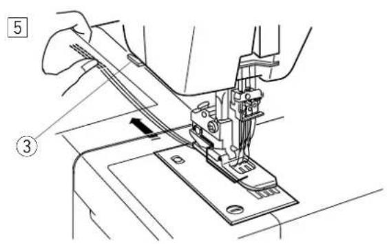 JANOME 1000CPX - Final de la costura - 5