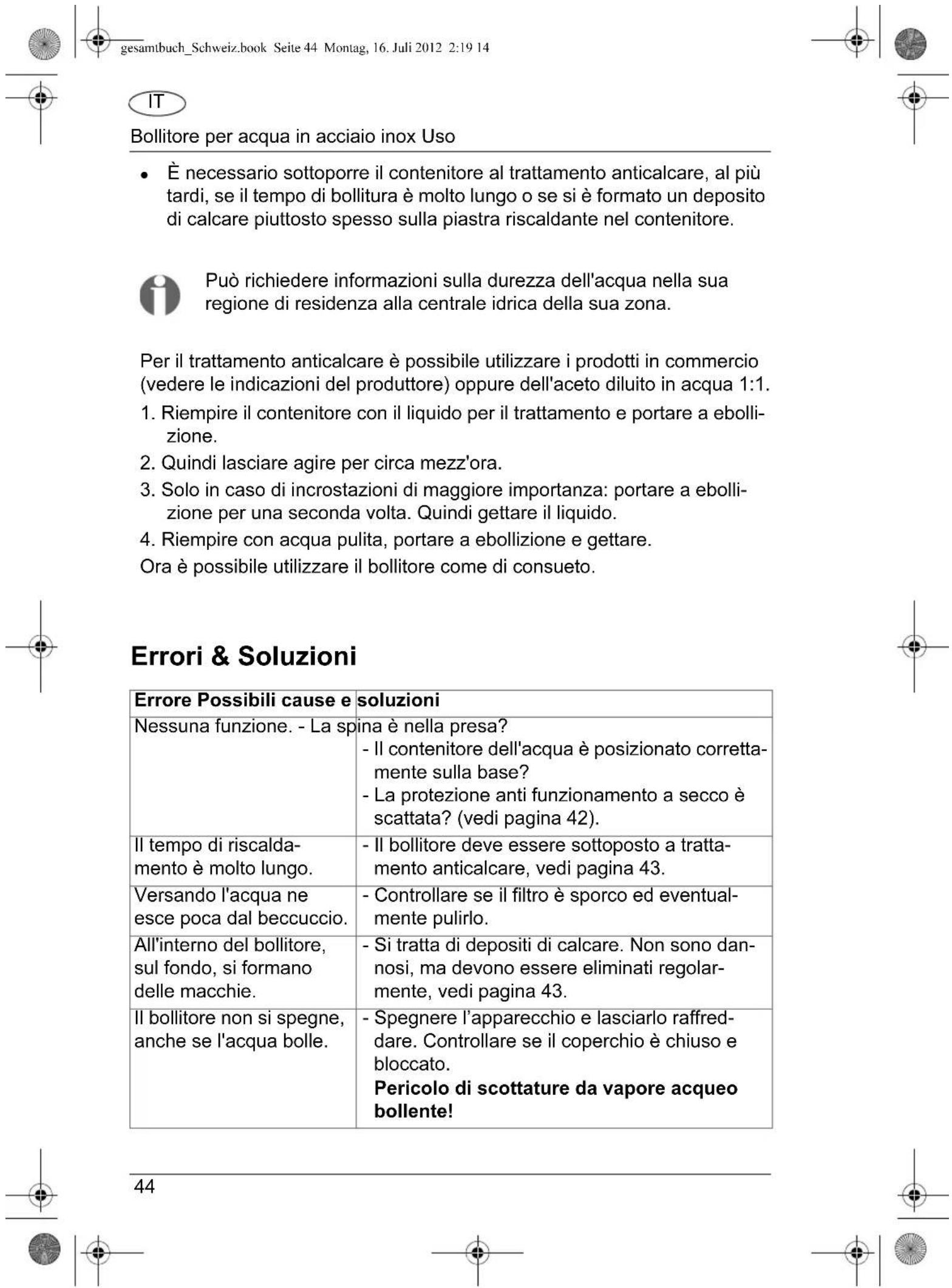 Studio GTWKeds03 - Trattamento anticalcare - 1