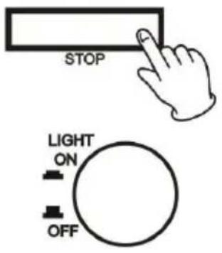Ricatech Table Top RR510 - Avance rapide (F.R) et retour rapide (F .F) - 2