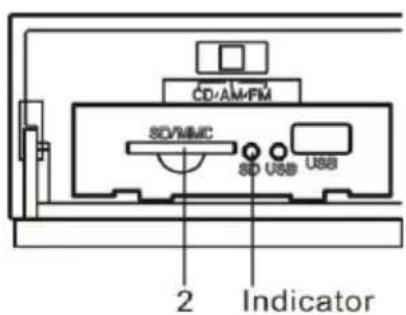 Ricatech Table Top RR510 - EEN USB-AUDIOPRODUCT OF MMC/SD-KAART AFSPELEN - 3