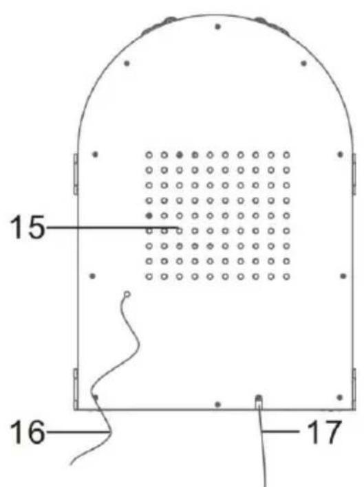 Ricatech Table Top RR510 - LOCATION OF PARTS - 2