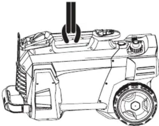 Kärcher HD 515 C - HenpaunHo mpaHcnOpmupaHe c KpaH - 1