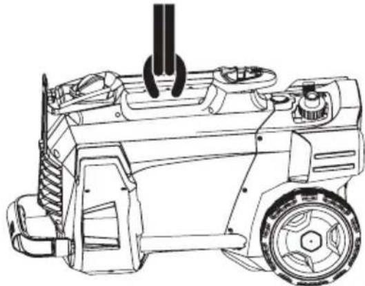 Kärcher HD 515 C - Transport necorespunzator cu macara - 1