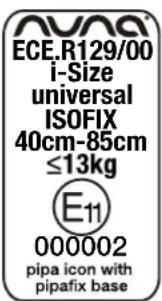 Nuna Pipa icon - Produktinformationen - 1