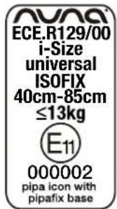 Nuna Pipa icon - Informations sur le produit - 1