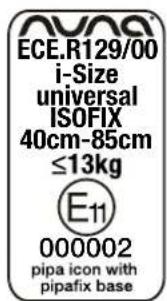 Nuna Pipa icon - Informazioni sul prodotto - 1