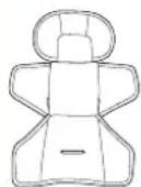 Nuna Pipa icon - Verwendung des Kleinkindeinsatzes - 1