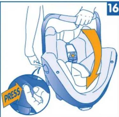 BEBE CONFORT Creatis.fix - VERWENDUNG DES TRAGEGRIFFS - 2