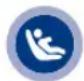 Inglesina Amerigo IFix - METHODE 1: CONNECTEURS ISOFIX - 1