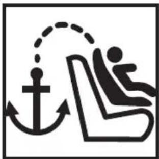 PEG PEREGO VIaggio1 DuoFix K TT - ADVERTENCIA: TOP TETHER - 1