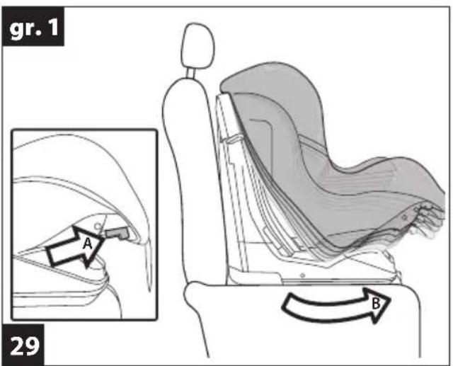 PEG PEREGO Viaggio 0+1 Switchable - BELTED - 31