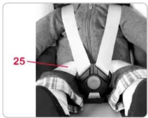 Britax-Römer BabySafer plus II - Mise en place de la ceinture du bébé - 2