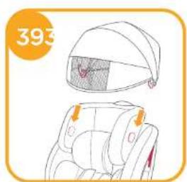 Joie Stages - Utiliser le chapuchon - 2