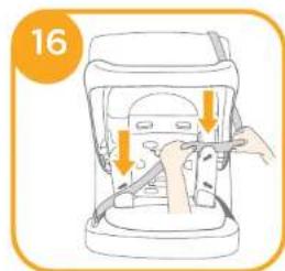 Joie Tilt - Installation Mode dirigé vers l'arrière - 4