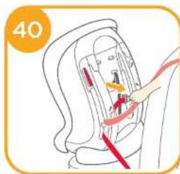 Joie Tilt - Installation Mode dirige vers l'avant - 1