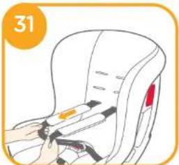 Joie Tilt - Disassembly of the Shoulder Harness - 3