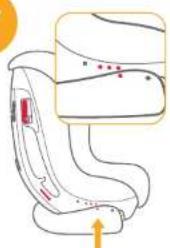 Joie Tilt - Installation pour Mode dirige vers l'avant - 1