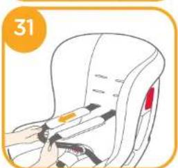 Joie Tilt - Démontage du harnais pour épaules - 3