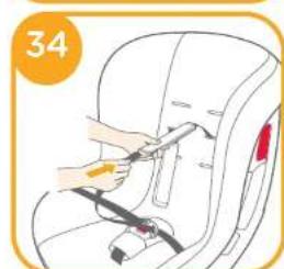 Joie Tilt - Assemblage du harnais pour épaules - 2