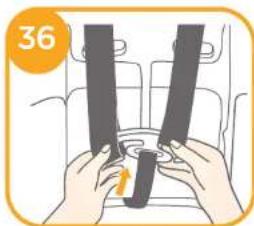 Joie Tilt - Assemblage du harnais pour épaules - 4