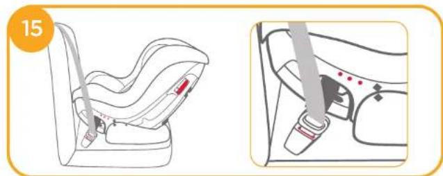 Joie Tilt - Installation Mode dirigé vers l'arrière - 3