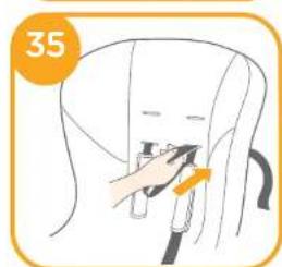 Joie Tilt - Assemblage du harnais pour épaules - 3