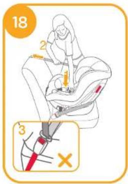 Joie Tilt - Installation Mode dirigé vers l'arrière - 6