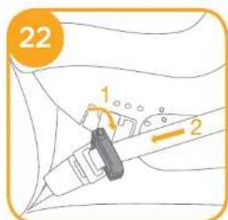 Joie Tilt - Installation Mode dirigé vers l'arrière - 10