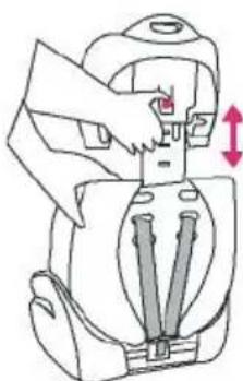 Baninni BN517 - Adjust the headrest height. - 1