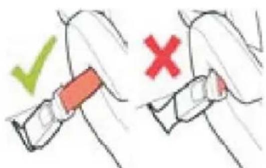 Baninni BN517 - Fitting car seat using the belt lock. - 2