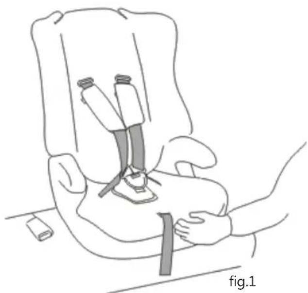 Baninni BN513 - Securing the child car seat (group I) - 1