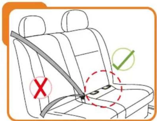 Baninni BN3501 Impero Isofix - Setzen Sie die Position des Kindersitzes im Auto ein. - 3